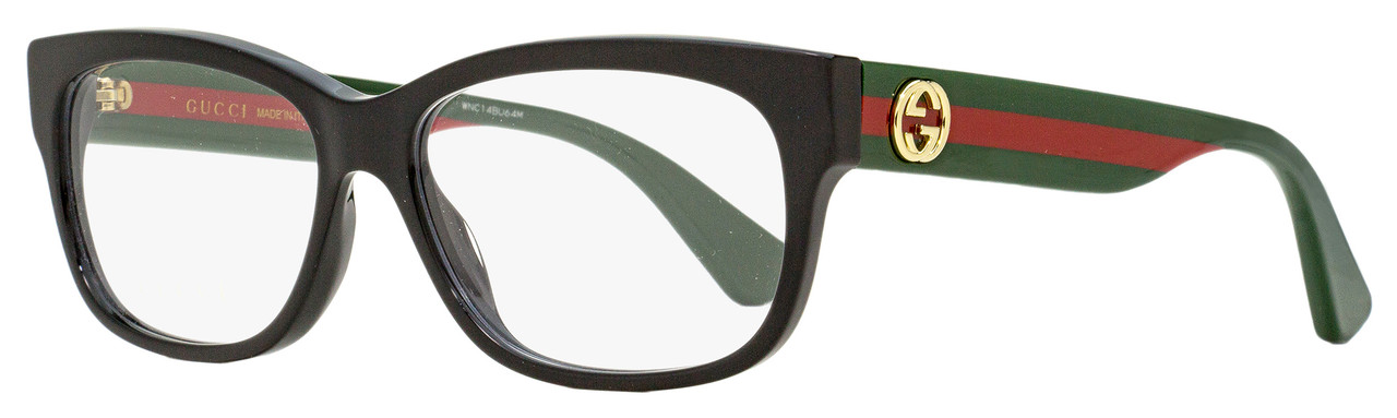 gucci glasses frames green and red