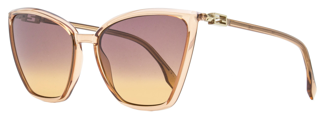 fendi 60mm cat eye sunglasses