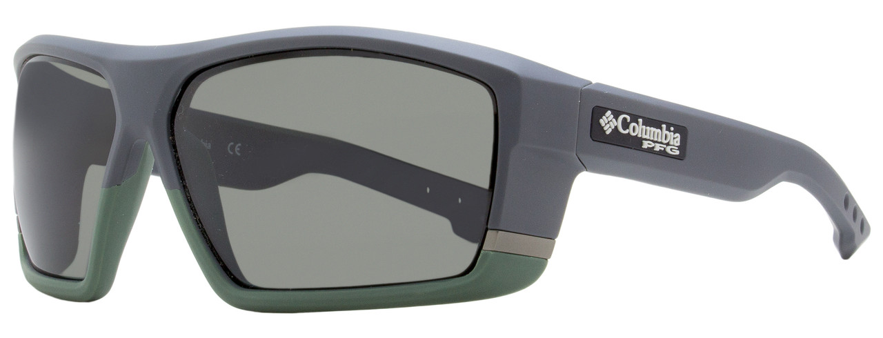 Columbia Baitcaster Sunglasses C509SP 025 Matte Shark Gray Polarized 64mm  PFG