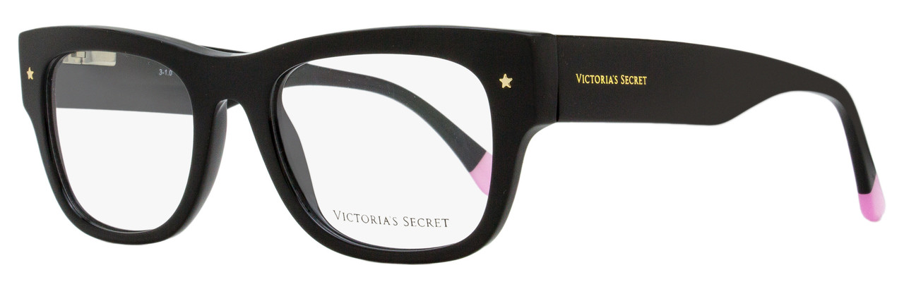 Victoria's Secret Rectangular Eyeglasses VS5014 001 Black 51mm 5014