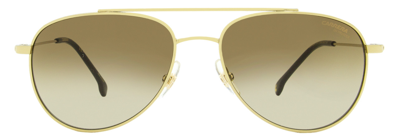 Carrera Aviator Sunglasses CA187S J5GHA Gold 56mm 187/S