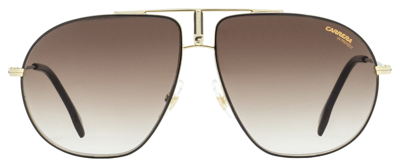  Carrera Bound/S Pilot Sunglasses, Black Gold/Brown