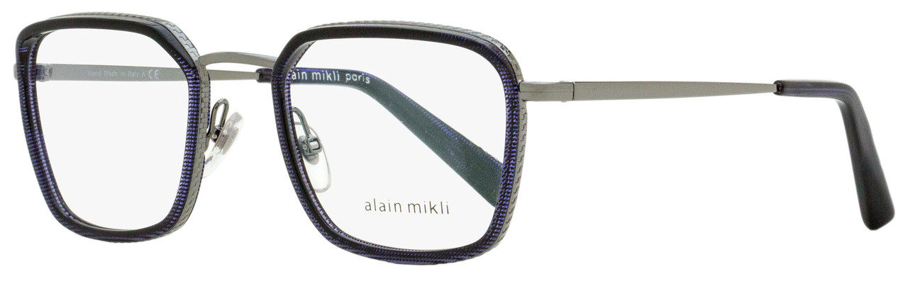 Alain Mikli Beaucarre Eyeglasses A02028 003 Blue Pointille