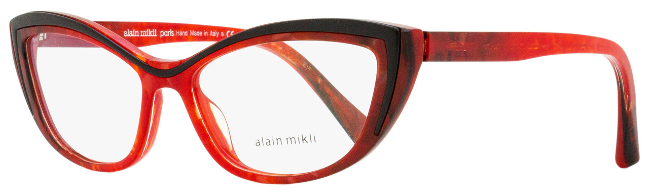 Alain Mikli Danseuse Eyeglasses A03092 006 Rouge Noir Mikli