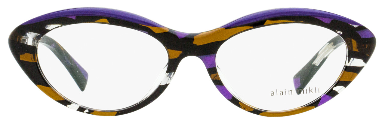 Alain Mikli Fleurette Eyeglasses A03106A 005 Purple Violet 53mm 3106A