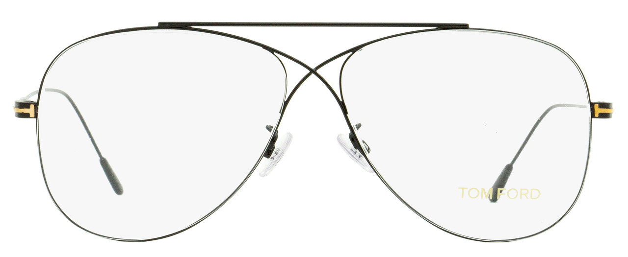 Tom Ford Criss-Cross Eyeglasses TF5531 001 Black/Gold 56mm 5531