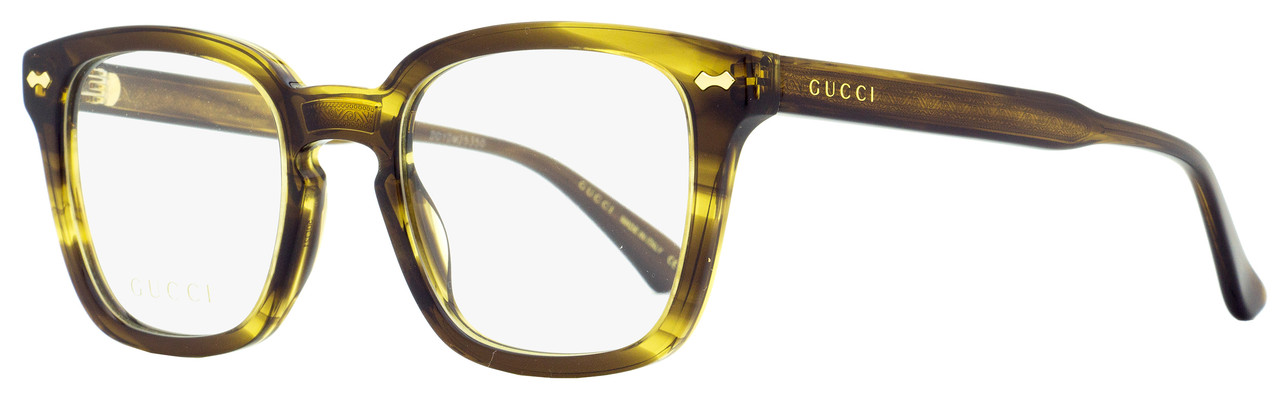 gucci 50mm square optical glasses