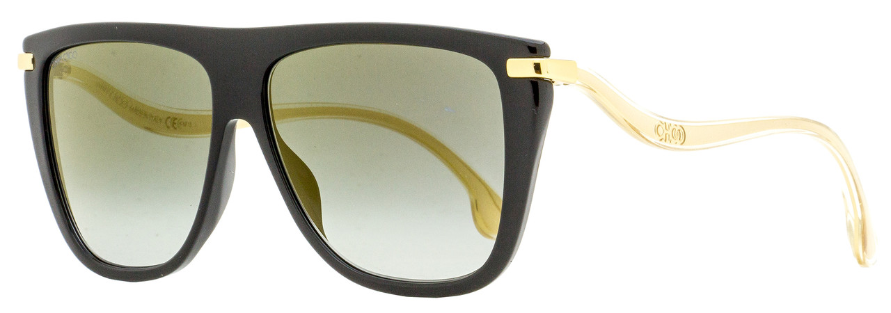 Jimmy Choo - Triny - Brown Shaded Polarized Aviator Sunglasses with Gold  Metal Frame - Jimmy Choo Eyewear - Avvenice