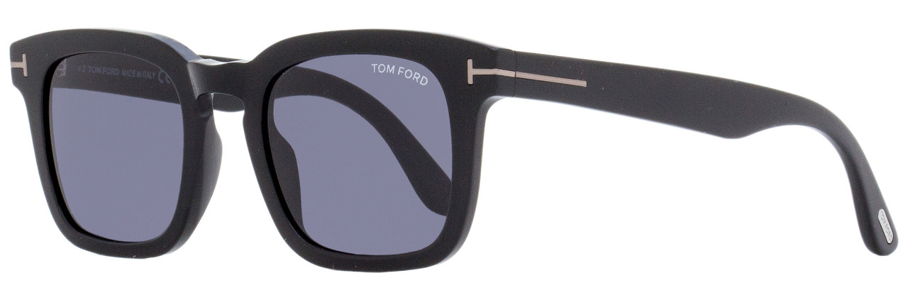 Forlænge Hver uge spektrum Tom Ford Square Sunglasses TF751N Dax 01A Black 50mm FT0751