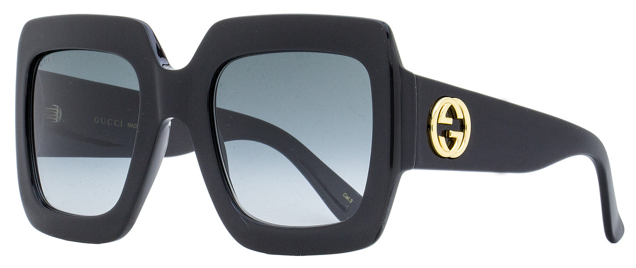 Gucci GG0956S 001 Sunglasses Black/Green