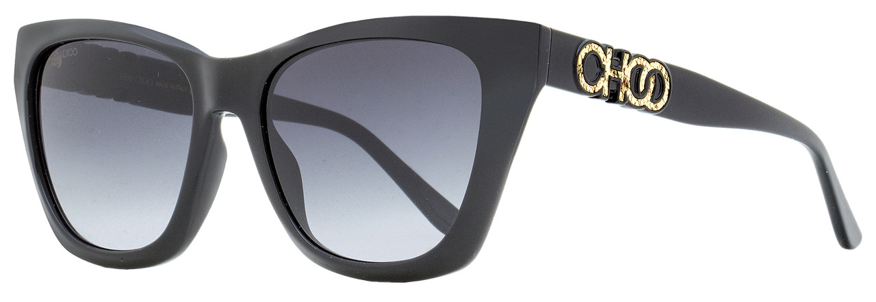 Jimmy Choo Cat Eye Sunglasses Rikki/G/S 8079O Black 55mm