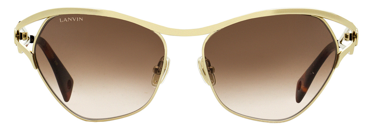 Lanvin Mother u0026 Child Sunglasses LNV114S 740 Gold/Havana 58mm