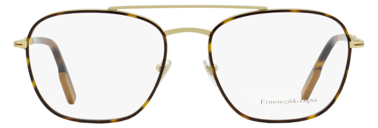 Ermenegildo Zegna Rectangular Eyeglasses EZ5183 032 Matte Gold