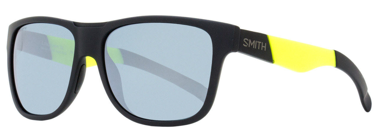 Smith ChromaPop Sunglasses Lowdown XL PGCXB Matte Black Yellow 59mm