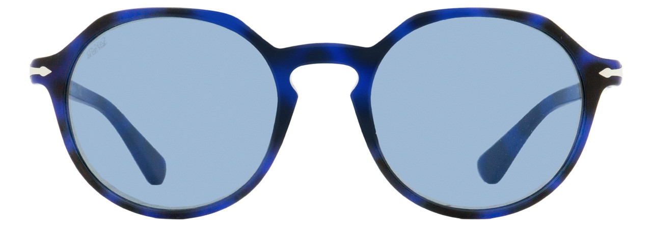 Persol Oval Sunglasses PO3255S 1099/56 Blue Havana 51mm