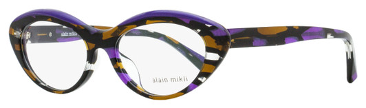 Alain Mikli Monette Eyeglasses A03094 005 Blue Memphis/Noir Mikli