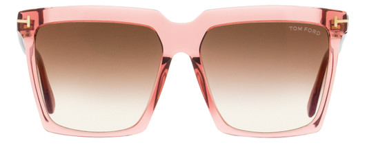 Tom Ford Sabrina Grey Mirror Square Ladies Sunglasses FT0764 20Z 58  889214096432 - Sunglasses, Sabrina - Jomashop