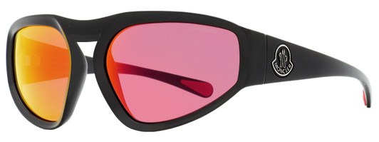 Moncler Pentagra Sunglasses ML0248 02A Matte Black 62mm