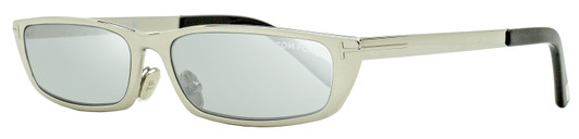 Tom Ford Cateye Sunglasses TF304 Nastasya 16C Shiny Palladium