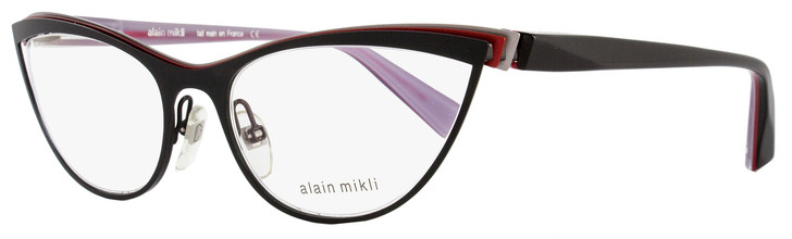 Alain Mikli Cateye Eyeglasses A02003 M0JG Size: 56mm Black/Multi 2003