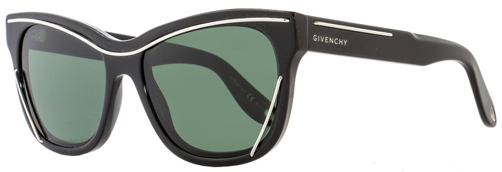 Givenchy Rectangular Sunglasses GV7028/S 80785 Shiny Black 7028