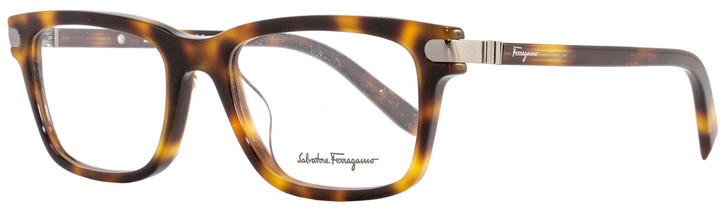 Salvatore Ferragamo Rectangular Eyeglasses SF2758 214 Size: 53mm Havana 2758