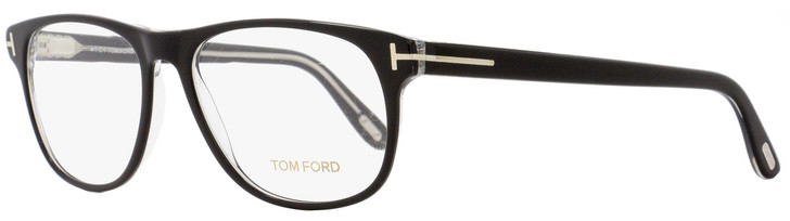 Tom Ford Oval Eyeglasses TF5362 005 Size: 55mm Black/Crystal FT5362