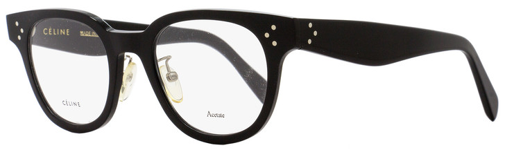 Celine Oval Eyeglasses CL41459 807 Size: 47mm Black 41459