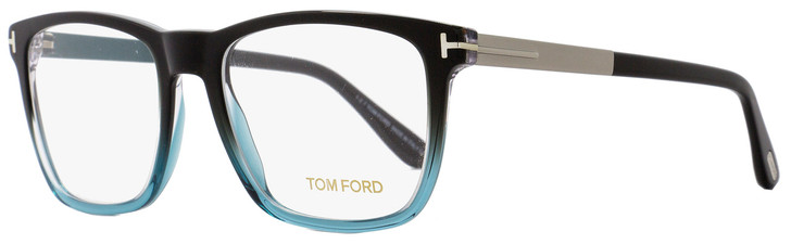 Tom Ford Rectangular Eyeglasses TF5351 05A Size: 54mm Black/Blue/Palladium FT5351