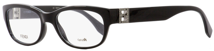 Fendi Oval Eyeglasses FF0048 D28 Black 52mm 048