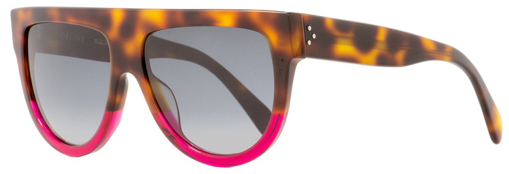 Celine Square Sunglasses CL41026S 23AHD Havana/Fuchsia 58mm 41026