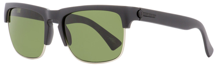 Electric Rectangular Sunglasses Knoxville Union EE11501020 Matte Black/Palladium 55mm
