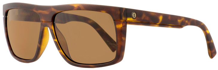 Electric Square Sunglasses Black Top EE12813943 Matte Tortoise Polarized 58mm