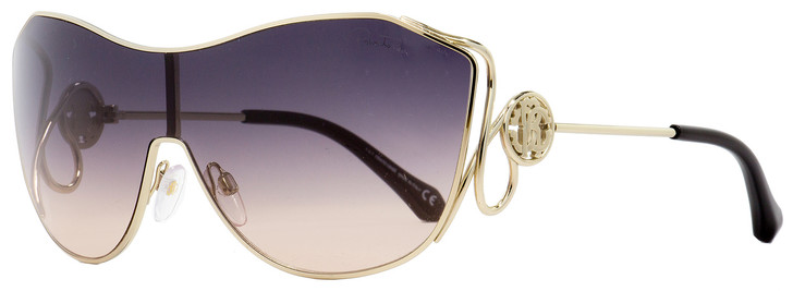 Roberto Cavalli Shield Sunglasses RC1061 Garfagnana 32B Gold/Black 0mm 1061