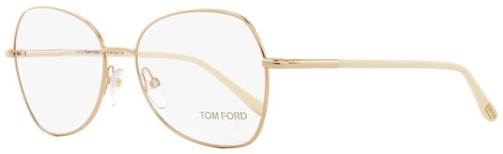 Tom Ford Butterfly Eyeglasses TF5248 029 Gold/Ivory 55mm FT5248