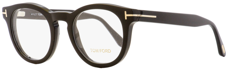 Tom Ford Oval Eyeglasses TF5489 001 Black 48mm FT5489