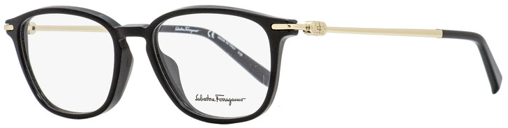 Salvatore Ferragamo Rectangular Eyeglasses SF2816 001 Black/Gold 53mm 2816