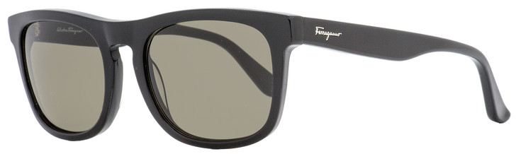 Salvatore Ferragamo Rectangular Sunglasses SF776S 001 Black 54mm 776