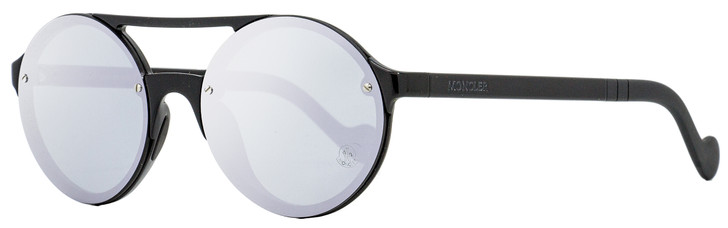 moncler grey round sunglasses