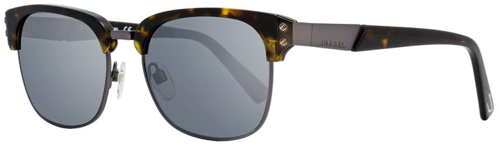 Diesel Rectangular Sunglasses DL0235 52C Dark Havana/Gunmetal 54mm 235