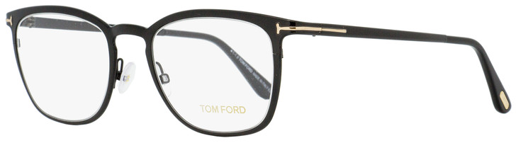 Tom Ford Rectangular Eyeglasses TF5464 001 Black 51mm FT5464