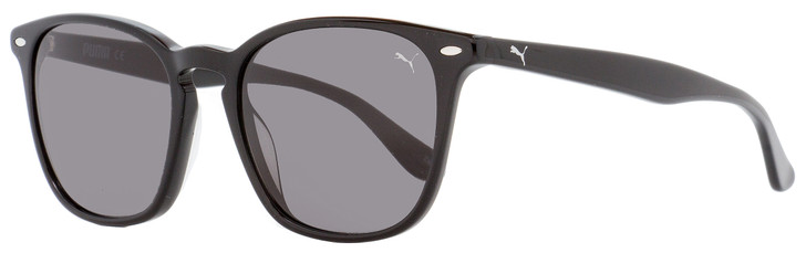 Puma Square Sunglasses PE0079S 002 Shiny Black 51mm 79