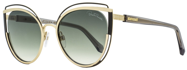 Roberto Cavalli Cateye Sunglasses RC1095 Monteverdi 32B Gold/Black 56mm 1095