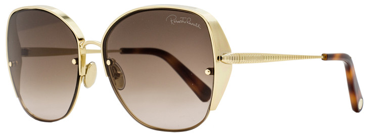 Roberto Cavalli Semi-Rimless Sunglasses RC1103 32G Gold/Havana 60mm 1103