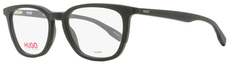 Hugo by Hugo Boss Rectangular Eyeglasses HG 0302 003 Matte Black 50mm