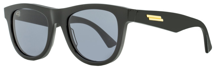 Bottega Veneta Oval Sunglasses BV1001S 001 Black/Gold 52mm 1001