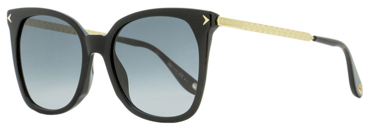 Givenchy Butterfly Sunglasses GV7097S 8079O Black/Gold/Havana 54mm 7097