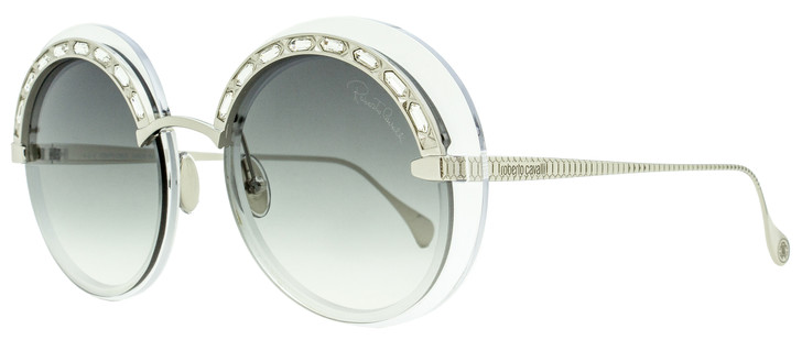 Roberto Cavalli Rimless Sunglasses RC1144 16B Palladium/Gray 58mm 1144