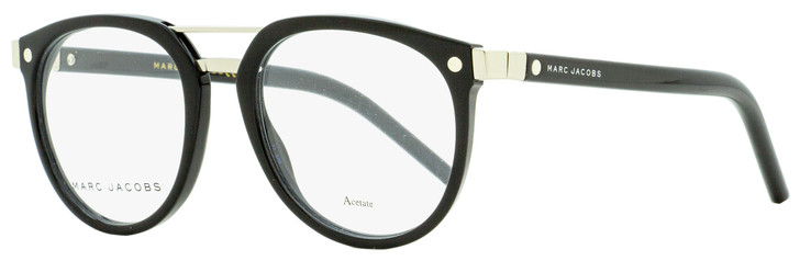 Marc Jacobs Oval Eyeglasses Marc 19 807 Black/Palladium 50mm