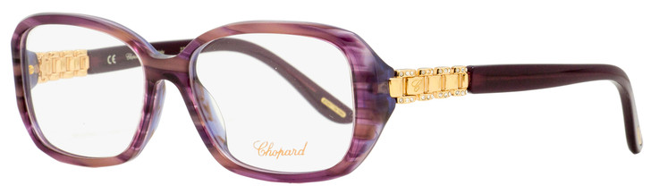 Chopard La Strada Eyeglasses VCH155S 06XD Violet Melange/Gold 53mm 155